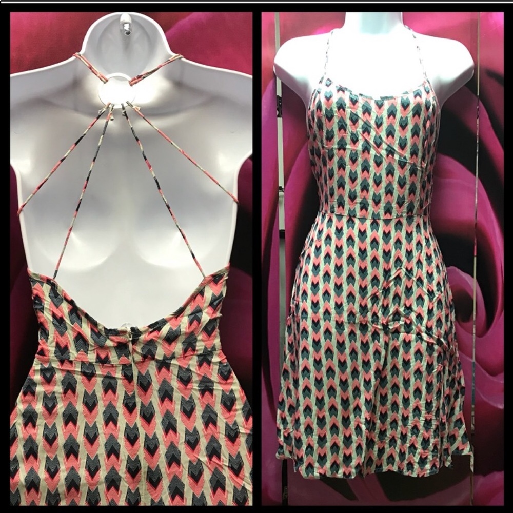 Fit and flare strap dress